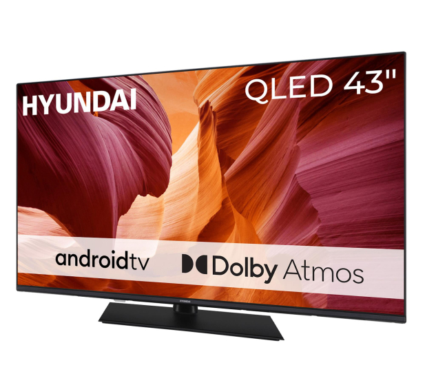 HYUNDAI Hyundai QLX43850GSMART 43" QLED 4K Android TV Dolby Atmos - 1473368 - zdjęcie 3